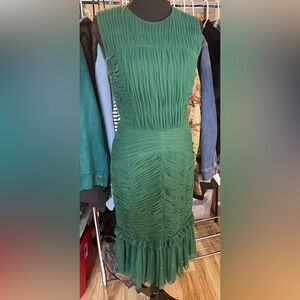 Tory Burch Elegant Green Dress